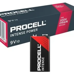 10 x Duracell Procell Intense 9V - Hyvin arvioitu