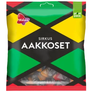 Malaco aakkoset sirkus 340g | Tarjoushinta