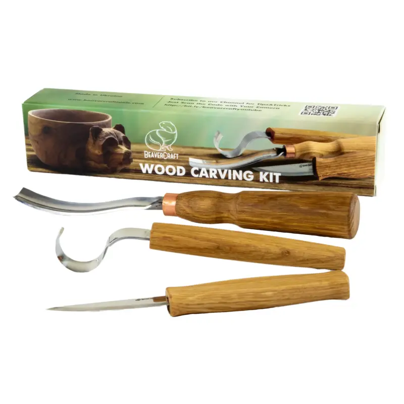 BeaverCraft kaiverrustalttasarja 3-os. - Bestseller