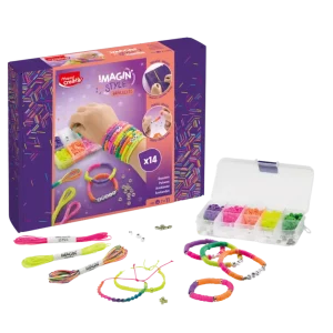 Lähes loppu | Maped askartelusarja rannekorut neon