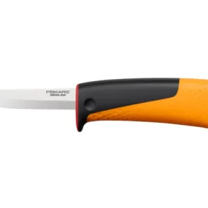 Extra-alennus - Fiskars timpurin puukko teroittimella