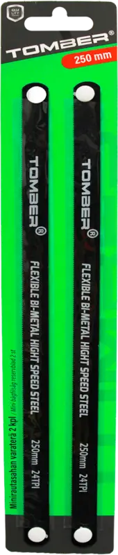Tomber rautasahanterä 2kpl 250mm BI-metal | Uutuustuote