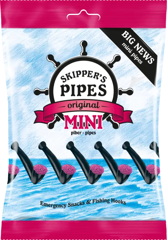 Poisto | Skipper's mini pipes original 192g