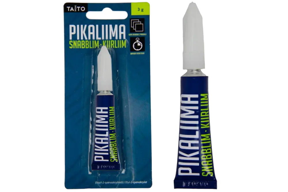 Taito pikaliima 3g - Suositeltu