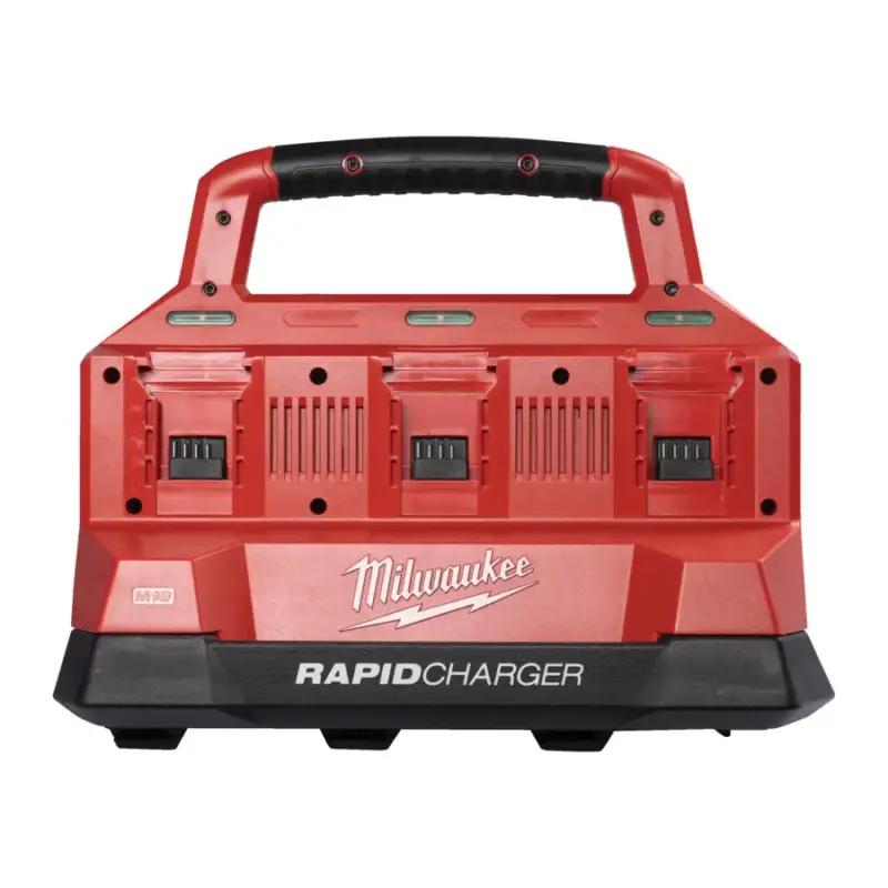 Milwaukee M18 PC6 pikalaturi kuudelle akulle Packout kiinnityksellä - Hinta alennettu