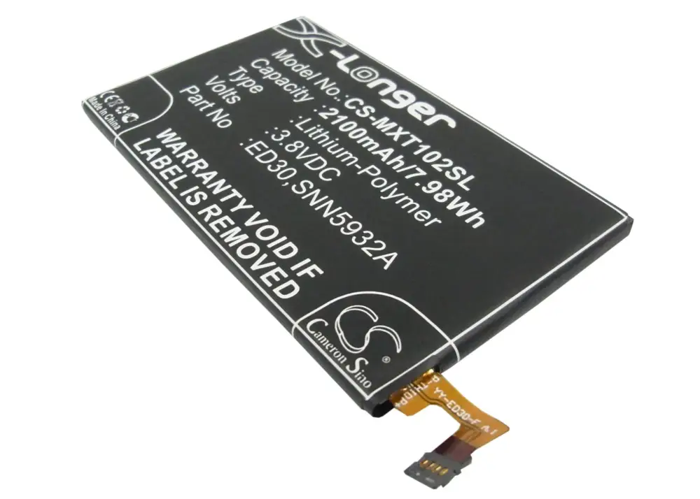 Melkein loppuunmyyty - Cameron Sino tarvikeakku Motorola Moto G, Moto G 4G, Moto G Forte akku 1800 mAh