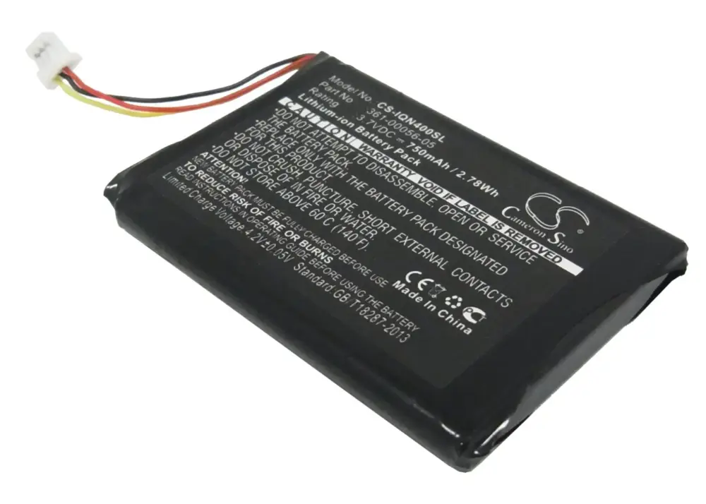 Niin kauan kuin tavaraa riittää - Garmin Nuvi 40, Nuvi 40LM, Nuvi 52 navigaattorin akku Li-ion 3,7 V 750 mAh