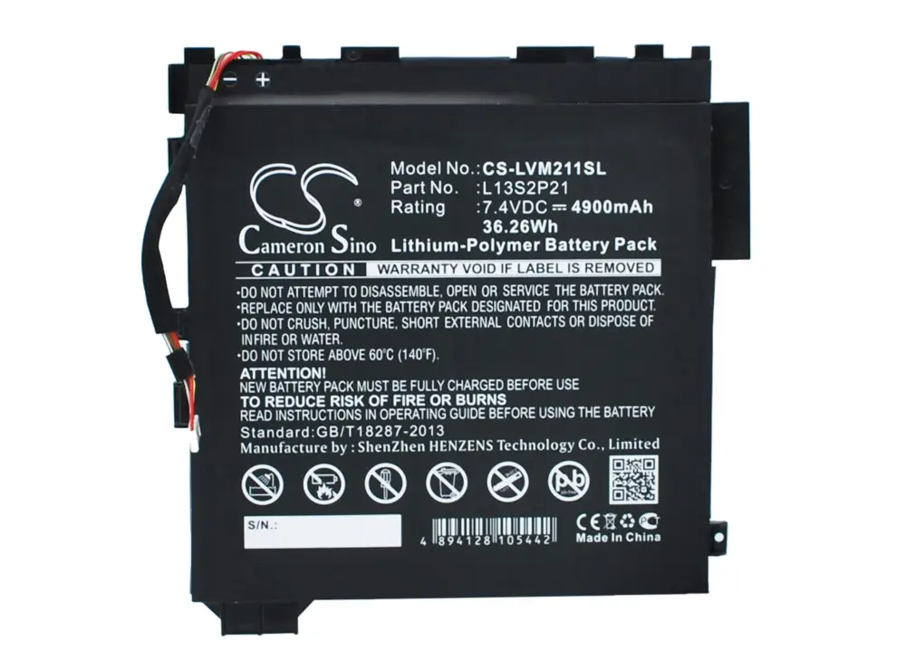 Lenovo Ideatab Miix 2 11 tabletin akku Li-Polymer 7,4 V 4900 mAh - Loistava tarjous