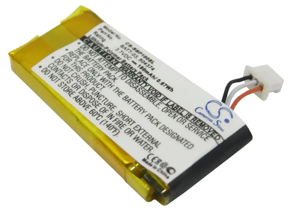 Sennheiser D10, DW Office, DW Office ML akku 180mAh / 0.67Wh - Suosikki