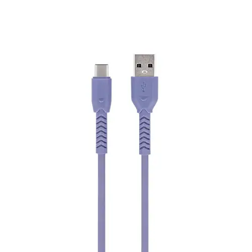 Uusi verkkokaupassa - Maxlife MXUC-04 USB - USB-C Kaapeli 1m 3A - Violetti