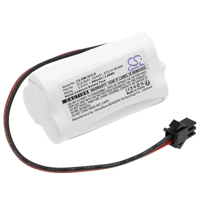 Alennukset | Lithonia hätävalaistus EU2LED / IPP-700AA yhteensopiva akku 800mAh
