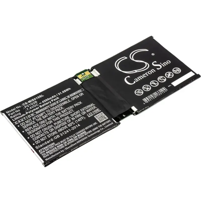 Microsoft tablettien Surface 2 / Surface 2 10.6" yhteensopiva akku 4200mAh | Hyödynnä nyt