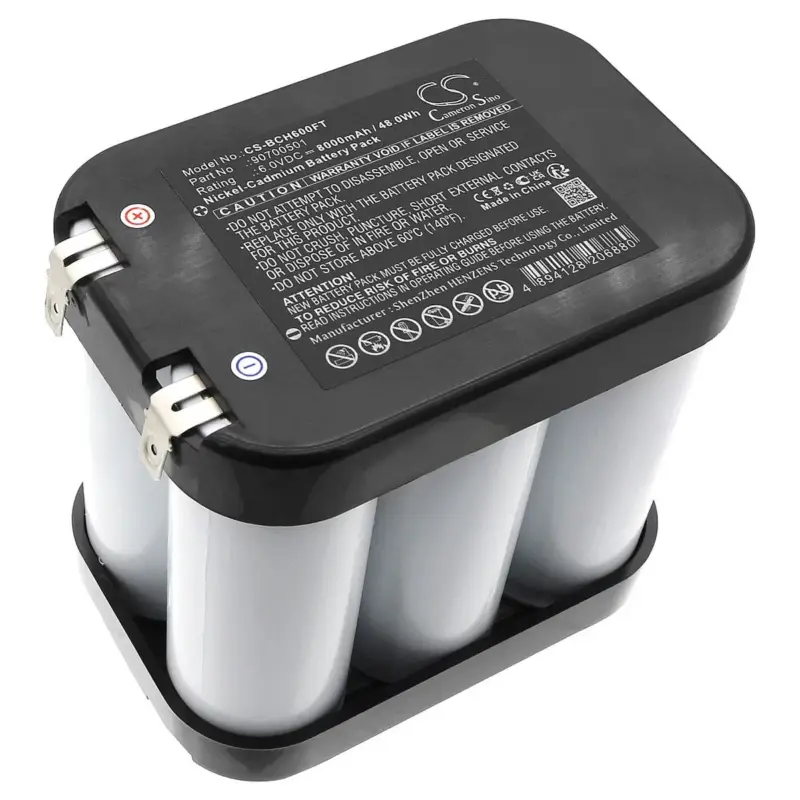 Bosch taskulampun Eisemann Halo 6 / Eisemann B6008 yhteensopiva akku 8000mAh | Valmistajalta suoraan