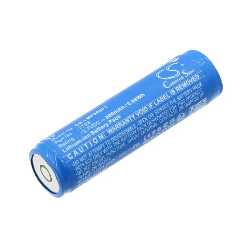 Ledlenser taskulampun Torche P5R / Torche P5R.2 yhteensopiva akku 800mAh | Hyvin arvosteltu