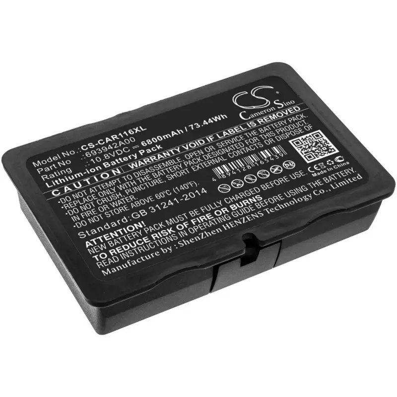 Chauvin Arnoux tutkimuslaitteen C.A 6116N / C.A 6117 yhteensopiva akku 6800mAh | Suosikki