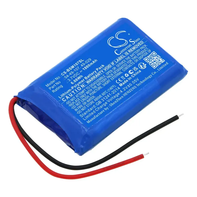 Biosystems tutkimuslaitteen MultiPro Multigas Monitor yhteensopiva akku 1800mAh - Kiirehdi