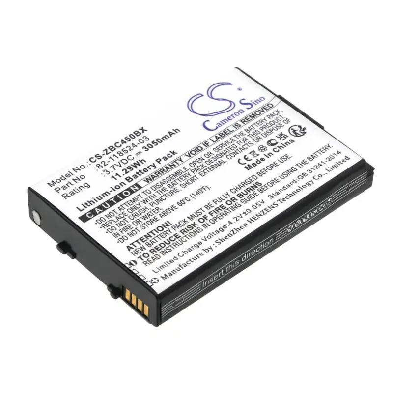 Edullinen hinta - Zebra viivakoodinlukijan MC45 yhteensopiva akku 3050mAh