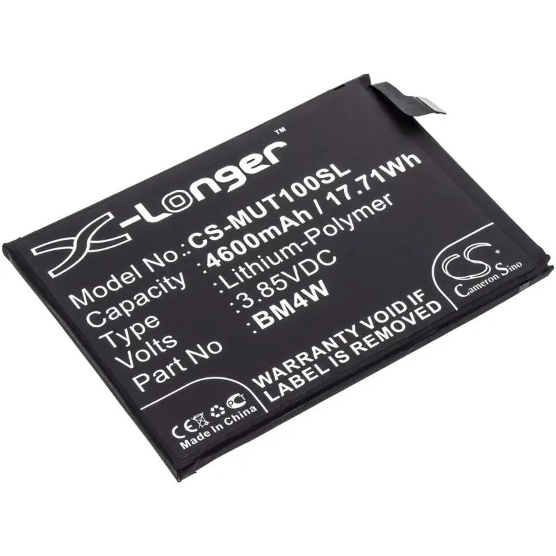 Pian loppu | Redmi älypuhelinten M2007J17C / Note 9 Pro 5G yhteensopiva akku 4600mAh