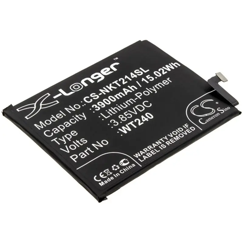 Laadukas - Nokia älypuhelinten 2.3 / 2.3 LTE yhteensopiva akku 3900mAh
