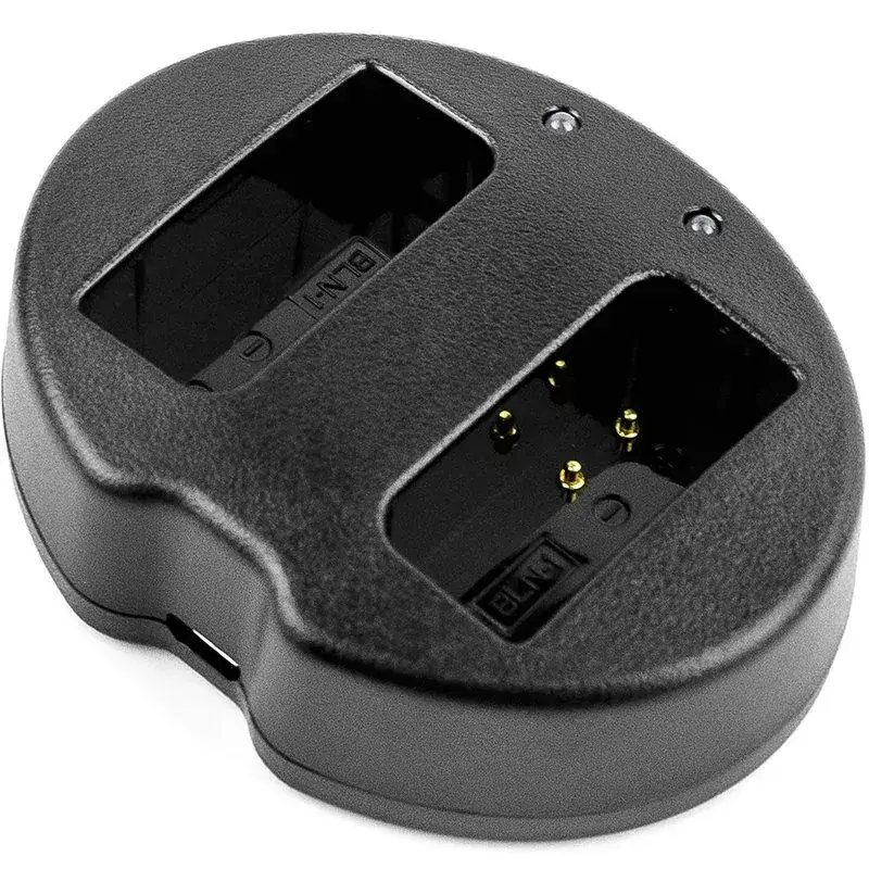 Erittäin suosittu | Olympus BLN-1 yhteensopiva USB-akkulaturi kahdelle akulle