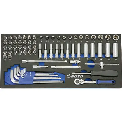Bestseller | Boxo BX037 Hylsysarja 1/4'' mm-koot